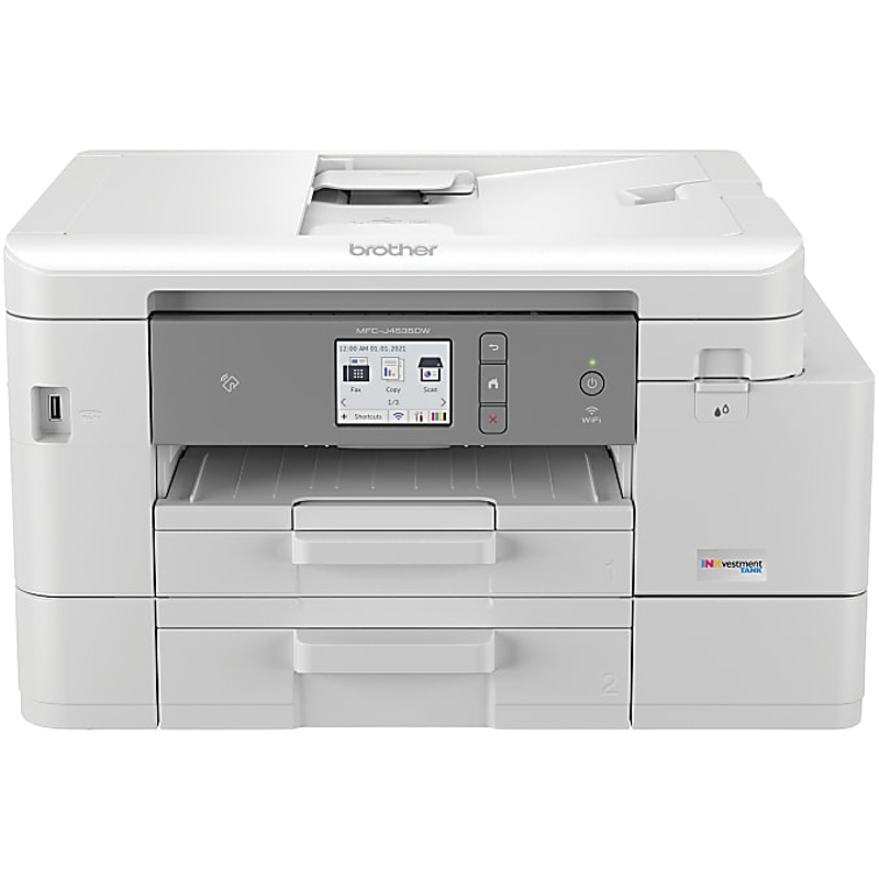 Brother® INKvestment Tank MFC-J4535DW Wireless Inkjet All-In-One Color Printer